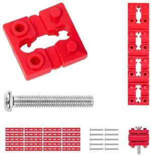 80Pcs Outlet Spacers Kit with 10Pcs Long Electrical Screws, Switch & Receptacle Spacers for Tile Backsplash & Loose Outlet Fix