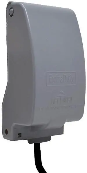 Sealproof 1-Gang Vertical Metal Weatherproof Lockable While In Use Outdoor Outlet Receptacle Cover, 7-in-1 Configurations