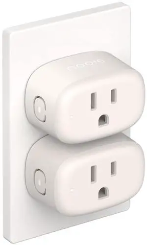 nooie Bluetooth Smart Plug, WiFi Mini Smart Outlet, Remote/Voice Control, Compatible with Alexa Google Home, Schedule Timer, Child Lock, ETL Certified, 2.4G (2 Packs)