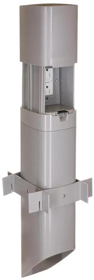 TayMac PP55GG ParkPost Outdoor Power Enclosure Kit with TR/WR GFCI