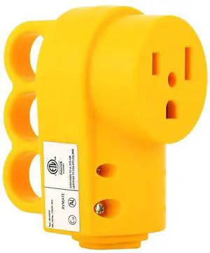 Nema 6-50R Female Welder Receptacle, 50A 3-Prong ETL Listed Socket