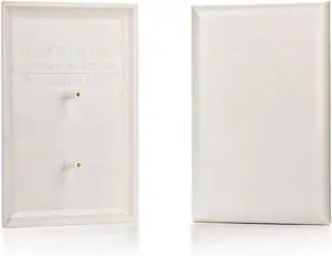 The COVERPLUG 2-Pack Paintable Electrical Outlet Cover