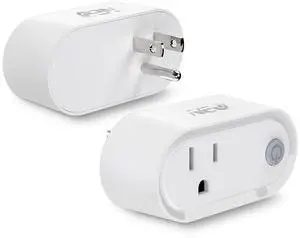 NEO Z-Wave Plus Smart Mini Plug, Compact Z-Wave Outlet for Home Automation, Works with Smartthings, Basic On/Off Function, 500 S2