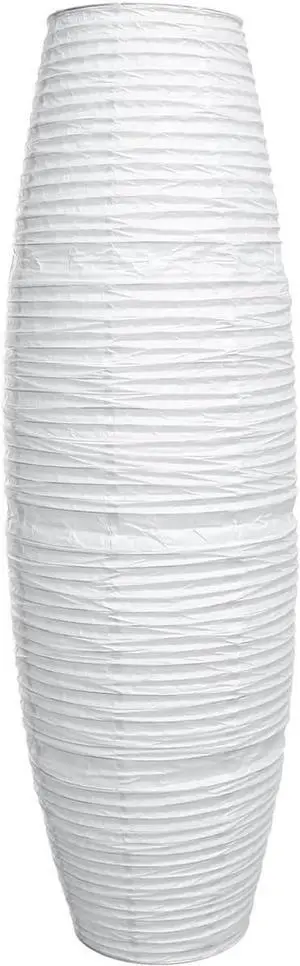 Uonlytech Paper Floor Lampshade Light Accessories: Diploma Floor Lamp Shield Japanese Style Standing Lamps for Living Room Contemporary Floor Lamp Cover
