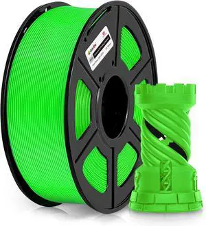 COLIDO PLA Plus (PLA+) 3D Printer Filament 1.75mm, High Toughness Enhanced 1kg Spool (2.2lbs), Dimensional Accuracy +/-0.02mm, Fit Most FDM 3D Printers - Professional Grade PLA+ Filament (1-Green)