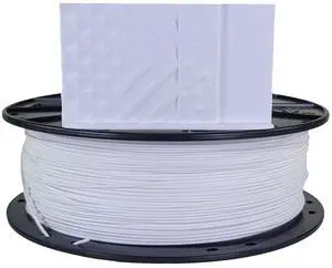 3D-Fuel Tough Pro PLA+ Filament for 3D Printing, Made in The USA, 3D Printer Filament, Dimensional Accuracy +/- 0.02 mm, 1.75 mm, 1 kg Spool, Brightest White
