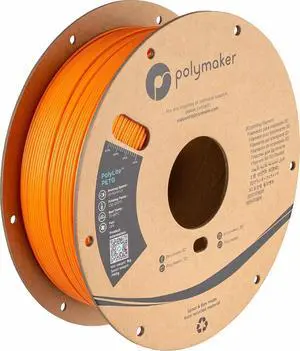 Polymaker PETG Filament 1.75mm 1kg Orange 3D Printer Filament, PolyLite PETG 3D Printing Filament 1.75mm, Dimensional Accuracy +/- 0.03mm, Print with Most 3D Printers