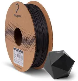 Protopasta 3D Printer Filament, PLA Filament 1.75mm, Composite Carbon Fiber PLA, 500g Spool
