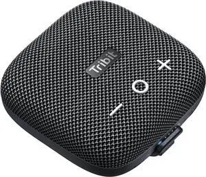 Tribit StormBox Micro 2 Wireless Portable Speaker: 10W Loud Deep Bass Sound, IP67 Waterproof Bike Speaker with Bluetooth 5.3, 12H Playtime, TWS Pairing for Camping Travel Hiking