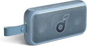 Soundcore Motion 300 by Anker, Bluetooth Speaker, Wireless Hi-Res Portable Speaker, IPX7 Waterproof, BassUp, Bluetooth 5.3, 30W Stereo Sound, 13H Playtime for Home, Shower, Outdoor, and Travel - Blue