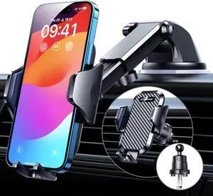 VANMASS Car Phone Holder 2025 Ultimate Military-Grade Phone Holder for Your Car Windshield DashboardNewest Best Strongest Cell Phone Car Mount with Patent & Safety Certs for iPhone Samsung Android