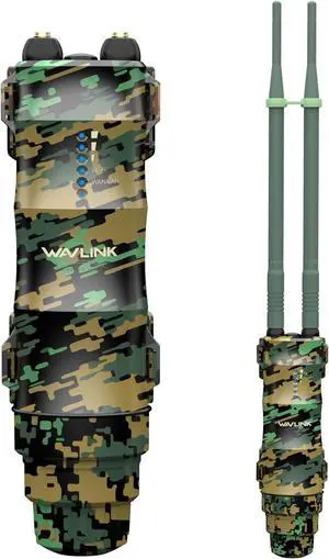 WAVLINK AC1200 Outdoor Long Range Wi-Fi Extender,Dual Band Outdoor Access Point with Active/Passive PoE,WAN/LAN Port,IP67 Waterproof,Supports AP/Router/Repeater Mode,2x7dBi Antennas-Greenwood