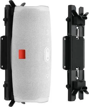 TXEsign Speaker Mount Wall Ceiling Mount for JBL Charge 4/Charge 5/Flip 6/Flip 5, Wall Bracket Metal Holder for Speaker from 6.85 to 9.2 inches (Black)