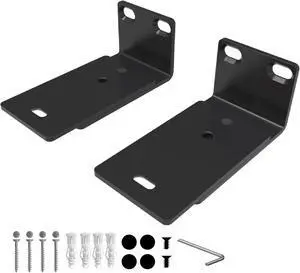 Sound Bass Soundbar Smart 300 500 550 600 700 900 Ultra, TV Speaker Adjustable Wall Mount Kit, Black, for Bose 300/500/550/600/700/900/Ultra/Smart Sound Bar Mounting Under TV Bracket