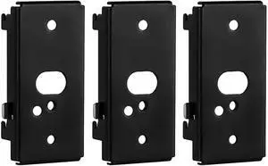 3 pc Replacement Wall Mounting Bracket Compatible with Bose SlideConnect WB-50 - Black (UFS-20), Lifestyle 525 535 III,Lifestyle 600,soundtouch 300 soundtouch 520,CineMate 520 Wall Bracket