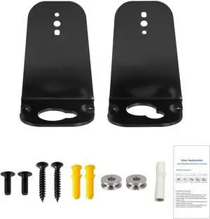 Loyeen Pair Soundbar Wall Mount Bracket for Samsung HW-M360 HW-K550 HW-M550 HW-K650 HW-K430 HW-K335 HW-K651 HW-K450 AH61-04106A Sound bar Speaker Come with Mounting Screws Accessories