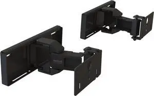 Sanus Universal Extendable Soundbar Wall Mount - Compatible with Most Soundbars, Under TV Speaker Mounts for an Easy & Secure Installation of Your Soundbar