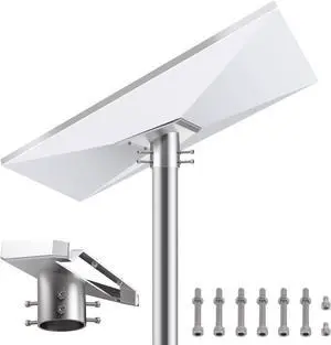 Heavy Duty Starlink Gen 3 Pipe Adapter, Starlink V4 Pole Adapter Mount,Star Link Gen3 Mount,Star Link Gen 3 Pole Mounting Kit, Adjustable Mounting Kits for StarLink Roof, Wall, RV Installation