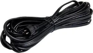 Aquascape 98998 2-Prong Low Voltage Extension Cable with Quick-Connect, 1-Outlet, Black
