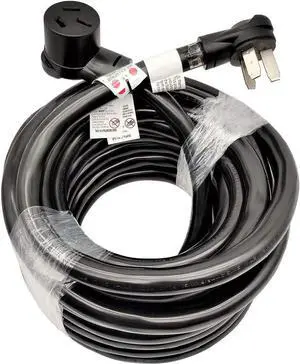 Parkworld Industrial Range, Stove, Oven 10-50 Extension Cord, 10-50P to 10-50R, 3-Prong, 50 AMP, 250 Volts, 12500 Watts (50FT)