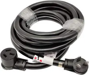 Parkworld Industrial Range, Stove, Oven 10-50 Extension Cord, 10-50P to 10-50R, 3-Prong, 50 AMP, 250 Volts, 12500 Watts (20FT)
