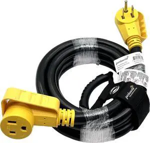 Parkworld 6 AWG NEMA 6-50 Extension Cord for Welder and EV Charger, 6 Gauge Welder Extension Cord, 3-Prong, 50 AMP, 250 Volts, 12500 Watts (15FT)