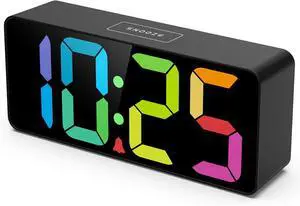 7.5 Inches Big Number Alarm Clock for Seniors & Kids, 0-100% Adjustable Brightness and Volume, USB Charging Port, Simple Operation, Snooze, Outlet Powered for Bedside 7.5 Inches Big Number Alarm Clock for Seniors & Kids, 0-100% Adjustable Brightness and Volume, USB Charging Port, Simple Operation, Snooze, Outlet Powered for Bedside