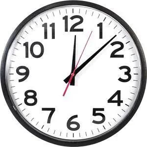 Ultimate Wall Clock | 10 Inch | Round | Quartz | Black | Kitchen | Office | Bedroom | Study | Classic | Indoor | Outdoor | Unbranded | Battery Operated | Modern Décor | Non-Atomic