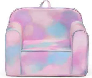 Delta Children Cozee Chair for Kids for Ages 18 Months and Up, Tie Dye
