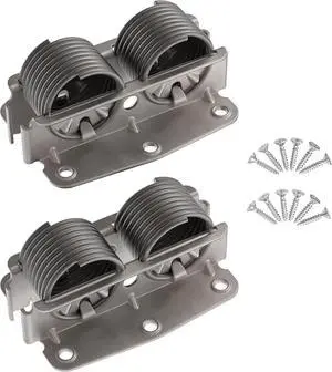 UNIQANTIQ HARDWARE SUPPLY Platform Rocker Recliner Springs or Rocking Chair Springs - 5-1/8" Long x 3-9/16" Wide - One Pair - Reclining Chair Replacement Parts - CP2-S