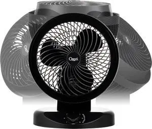 Ozeri Brezza 360 10" Oscillating Table Fan, with Orbital Motion Technology