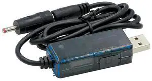 JAENFONG USB DC 5V booster to 9V12V charging cable DC5.5/3.5mm Connecting router Power cord Power off continuous network