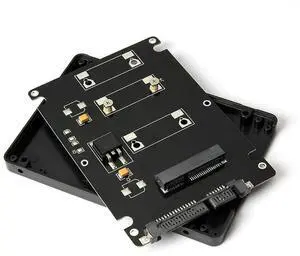 JAENFONG FOR mSATA to SATA 3.0 Enclosure mSATA External SSD Case Mini SSD to 2.5" SATA3 22Pin Converter Adapter Card for
