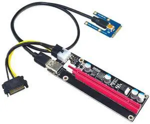 JAENFONG FOR Mini PCIe to PCI express 16X Riser for Laptop External Graphics Card EXP GDC Ant mPCIe to PCI-e slot Card