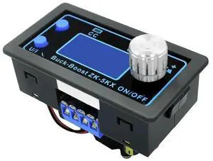 JAENFONG ZK-5KX DC DC Buck Boost Converter CC CV 6-30V 5A 80W 5V 6V 12V 24V Power Module Adjustable Regulated laboratory power supply
