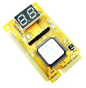 JAENFONG FOR PCI-E LPC PC Analyzer Tester POST Card Test Plastic/Metal High Stability For Notebook Laptop Express Card Hexadecim Post Card