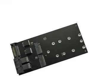 JAENFONG FOR 2 Port SFF-8643 U.2 to NVMe M.2 NGFF SSD Convert Card Adapter SFF-8643 U.2 to Dual M-Key NVME M2 NGFF SSD Adapter Riser Card