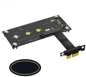 JAENFONG FOR NGFF M.2 NVME M-Key SSD to PCI Express X1 Extension Cable Riser Board with Magnetic Pad Supports 2230 2242 2260 2280 M2 NVME SSD JAENFONG FOR NGFF M.2 NVME M-Key SSD to PCI Express X1 Extension Cable Riser Board with Magnetic Pad Supports 2230 2242 2260 2280 M2 NVME SSD