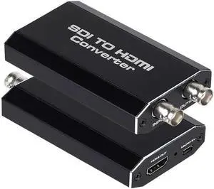 JAENFONG 1080P 3G SDI to HDMI Converter Adapter Support HD-SDI / 3G-SDI Signals Showing SDI2DMI SDI to HDMI (OZH5-1)
