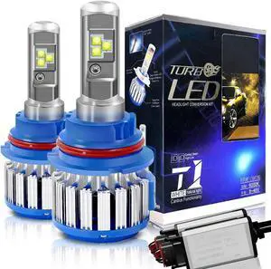 9007/HB5 Hi/Lo LED headlight bulbs kit apply to car headlamp and fog-front (Attention model) 70W 7200LM 6000K White 2 Year Warranty