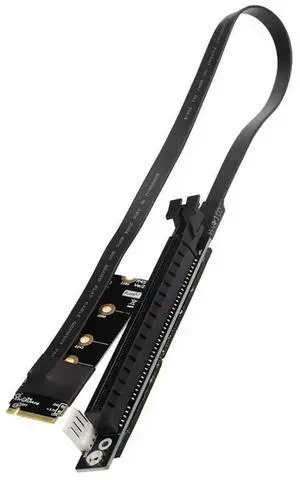 M.2 Nvme To Pcie X16 Extension Cable Gen3 Riser Adapter Jumper Mining Cable For GTX RTX Graphics Video Card BTC Mining