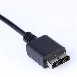 1.8m RGB SCART Cable TV AV Connection Game Cord Wire Video Game Cable Game Console Cable for PS1 PS2 PS3 Line Console