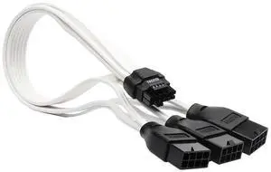 PCI-e 5.0 Extension Cable 16Pin(12+4Pin) Male To 3x8Pin Female Power Adapter Cable for GPU RTX 3090Ti 4070Ti 4080 4090