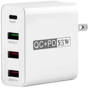 JAENFONG 4-Port Desktop USB Charging Station,53W High-Speed Multi-Port USB Charger Hub for Smartphones, Tablets & Powered Devices JAENFONG 4-Port Desktop USB Charging Station,53W High-Speed Multi-Port USB Charger Hub for Smartphones, Tablets & Powered Devices