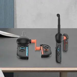 Fishing Rod for Nintendo for Switch 2 Joy-Con Fish Game Kit ABS Game Handle Grip for Switch/OLED for Bass Pro Shops-The Strike