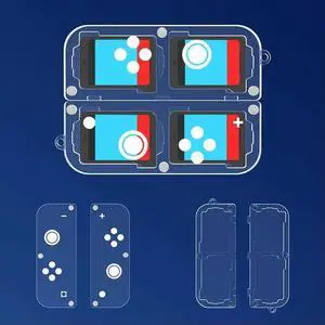 Game Card Case Holder for Nintendo for Switch 2 4 Game Card Slots Portable Box Game Case for Switch Accessories