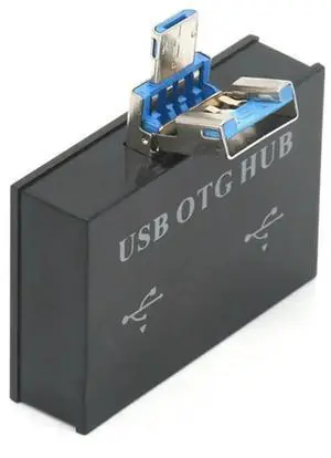 USB Hub Adapter Converter Male To Twin Charger Dual 2 Port For PC Computer Accessories USB 2.0 Splitter Hub 2 Ports