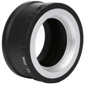M42 Screw Mount Lens To FX Mount Adapter M42 To FX Lens Mount Adapter M42-FX Adapter for Fujifilm X-Pro1 X-E1 X-E2 X-M1