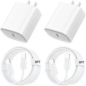 JAENFONG 15 Charger Fast Charging, 20W USB C 15 Pro Max Charger Block with 5FT Long USB C Fast Charging Cable Cord for 15/15 Pro Max/15 Pro/iPad Pro 12.9/11, Samsung Galaxy S24 Ultra Plus