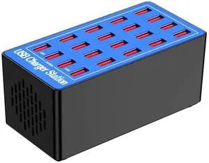 JAENFONG Charging Station for Multiple Devices, 100w 20-Ports USB Charging Station, Charging Station for Multiple Devices Apple JAENFONG Charging Station for Multiple Devices, 100w 20-Ports USB Charging Station, Charging Station for Multiple Devices Apple